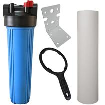 Biosolvit Original Kit Big Blue 20" Carcaça e Elemento Liso
