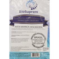 Biosuprem Sementes Selecionadas Aveia Branca Descascada - 5kg