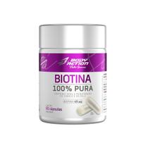 Biotina 100% Pura 60 Cápsulas Para Pele, Cabelo E Unha - Bodyaction Biotina 100% Pura 60 Cápsulas Para Pele, Cabelo E Unha - Bodyaction