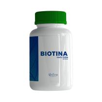 Biotina 10mg 30 Cápsulas Crescimento Fortalecimento Cabelo Unha Pele - ClinFarma