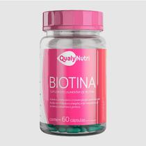 Biotina 250mg 60 cápsulas Qualynutri - Qualy Nutri