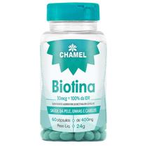 Biotina 30mcg 60 Cápsulas De 400mg - Chamel