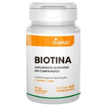 Biotina 45 mcg 60 Comprimidos Tiaraju Biotina 45 mcg 60 Comprimidos Tiaraju
