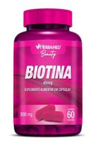 Biotina 500Mg 60Cap Herbamed