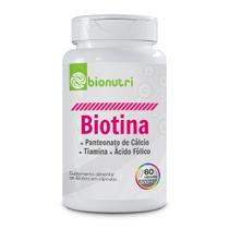Biotina 60 caps 500 mg - bionutri