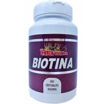 Biotina 60 Cápsulas 500mg Rei Terra