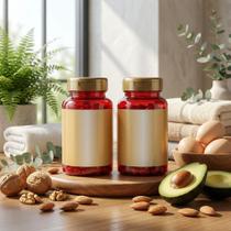 Biotina 60 Cápsulas: Cabelo Forte, Pele Radiante