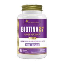 Biotina B7 150% Idr 60 Cápsulas Flora Nativa Pele E Cabelos