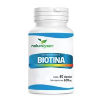 Biotina B7 Natural Green 60 Cápsulas 45 Mcg