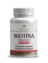 Biotina belnut 60 caps softgel 400mg