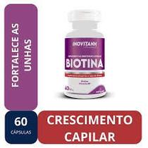 Biotina c/60 caps - linha inovitann clinical Biotina c/60 caps - linha inovitann clinical