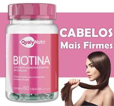 Biotina Cabelo/ Pele E Unha Qualynutri C/ 60 Caps