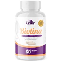 Biotina Colina Inositol Hair Skin Nails Pele, Unhas e Cabelo - 60 cápsulas