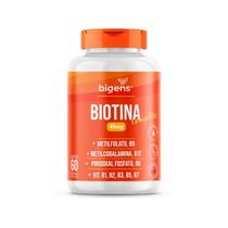 Biotina Complex - 60 Cápsulas - Bigens