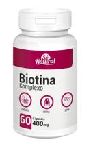 Biotina Complexo Cabelo Unha Pele 60 Cápsulas Só Natural Biotina Complexo Cabelo Unha Pele 60 Cápsulas Só Natural