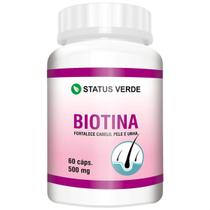 Biotina Concenrada 60 Cáps 500mg Biotina Concenrada 60 Cáps 500mg