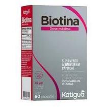 Biotina dose max 500mg 60cps katigua