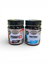 Biotina e Ferro , Crescimento Força e Brilho para os cabelos