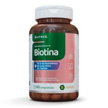 Biotina e Vitaminas do Complexo B - Suplemento Nutricional com 60 Comprimidos