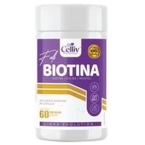 Biotina Full 60 Caps 500 Mg Biotina, Colina E Inositol - Celliv