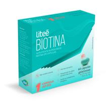 Biotina Litee 60 Cápsulas Softgel