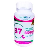 Biotina nutriblue 60caps vitamina b7 Biotina nutriblue 60caps vitamina b7