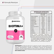 Biotina Plus 120 Cápsulas NewNutrition
