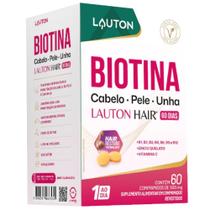 Biotina Plus + Vitaminas e Minerais 60 comprimidos - Lauton