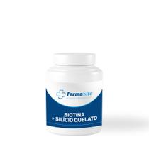 Biotina + silício quelato - 60caps