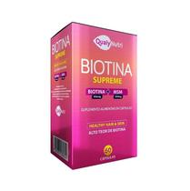 Biotina Supreme 60 Cáps QualyNutri Biotina Supreme 60 Cáps QualyNutri