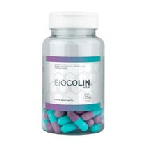 Biotina + Vitaminas A, C, D, E + Zinco + Silício Orgânico e Magnésio Biocolin Hair - 60 Cápsulas Central Nutrition