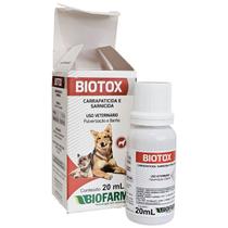 Biotox Pulverização e Banho Para Cães Carraparos Pulgas 20ml