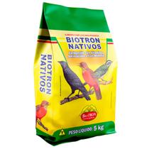 Biotron Nativos Ração Banana Trinca Ferro Pássaro Preto 5kg