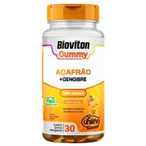 Bioviton Gummy Açafrão E Gengibre Unilife 30 Gomas