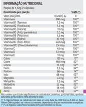 Bioviton Suplemento de Vitaminas e Minerais Unilife 60 caps