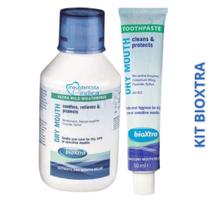 Bioxtra Dry Mouth Kit Enxaguatório 250ml + Creme dental 50grs