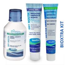 Bioxtra KIT Dry Mouth Gel Oral 40ml + Creme Dental 50ml + Enxaguatório Bucal 250ml