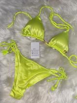 Biquine cortininha neon Biquine cortininha neon