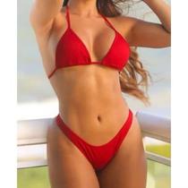 Biquine feminino adulto com bojo cortininha Biquine feminino adulto com bojo cortininha