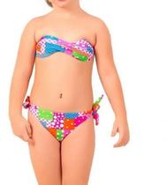 Biquíne Infantil Moda Praia Verão sem alça Biquíne Infantil Moda Praia Verão sem alça