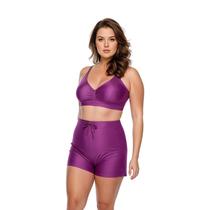 Biquine Plus Size C/sort Praia Piscina 042