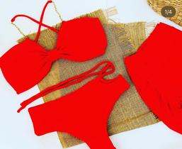 Biquine vermelho