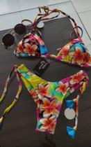 Biquíni 2 peças estampado tamanho P Biquíni 2 peças estampado tamanho P