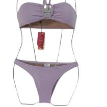 Biquini Abertura Frontal, Top Faixa, Moda Praia, Tanga Média, Zero Transparência Biquini Abertura Frontal, Top Faixa, Moda Praia, Tanga Média, Zero Transparência