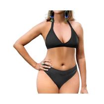 Biquini Acqua Senhoril Sem Bojo 1175 Preto