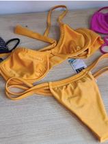 biquini amarelo meia taça biquini amarelo meia taça