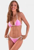 Biquíni Areia Branca Baly Cortininha Due Rosa