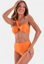 Biquíni Areia Branca Baly Hot Pant Laranja