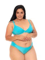 Biquíni Aro Meia Taça Plus Size Com Calcinha Fio Duplo Biquíni Aro Meia Taça Plus Size Com Calcinha Fio Duplo
