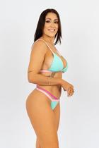 Biquíni Aviador Honolulu - Verde água